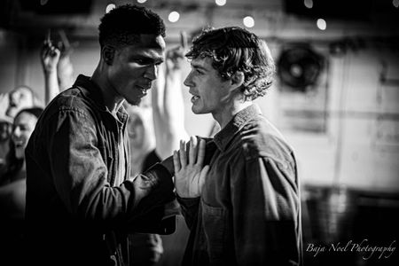 Godderick Alucard and Jadon Cal on set of OFF RIP