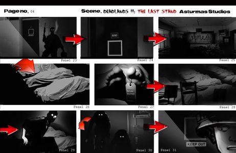 Gary Ugarek, Lonnie Martin, Brian Wright, Krystian Ramlogan, and Micaiah Jones in Deadlands III: The Last Stand