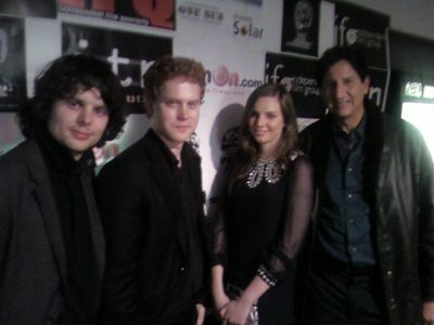 THE BUTTERFLY TATTOO screening at the NY INTERNATIONAL INDEPENDENT FILM AND VIDEO FESTIVAL 2008 left to right: Phil Hawk