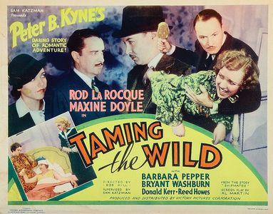 Maxine Doyle, Rod La Rocque, Barbara Pepper, Zella Russell, and Bryant Washburn in Taming the Wild (1936)
