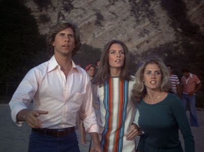 Kimberly Beck, Deborah Ryan, and Parker Stevenson in The Hardy Boys/Nancy Drew Mysteries (1977)