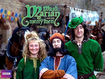 Kate Lonergan, Adam Morris, and Tony Robinson in Maid Marian and Her Merry Men (1989)