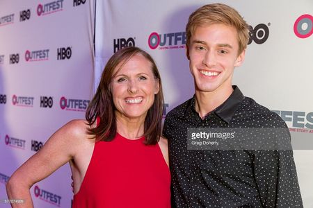 Actress Molly Shannon and Actor Tim Boardman arrive at the 2016 Outfest Los Angeles Closing Night Gala Of 'Other People'