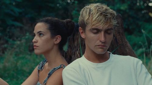 Sarah May Sommers and Hart Denton in American Cherry (2021)