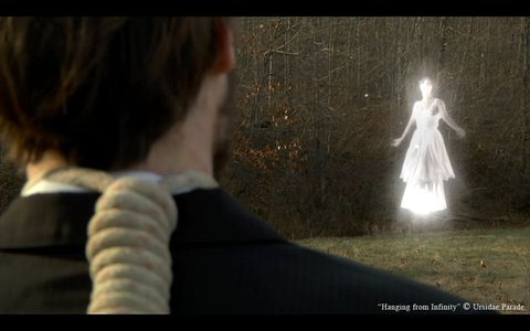 Lucas William Hale Van Scoy and Laura Hajek in Hanging from Infinity (2011)