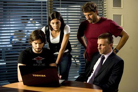 Armando del Río, Alfredo Villa, Sergio Mur, and Natalia Barceló in Sin tetas no hay paraíso (2008)