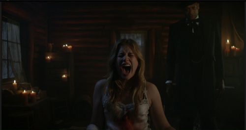 Tony Todd and Elizabeth Lail in Dead of Summer (2016)