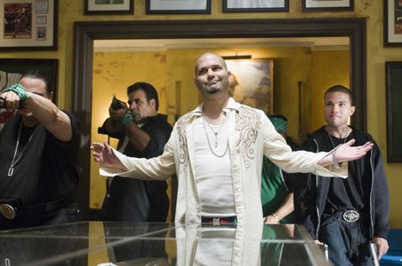 Guillermo Diaz and Cory Fernandez in Cop Out (2010)