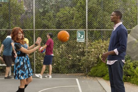 Chris Bosh and Debby Ryan in Jessie (2011)