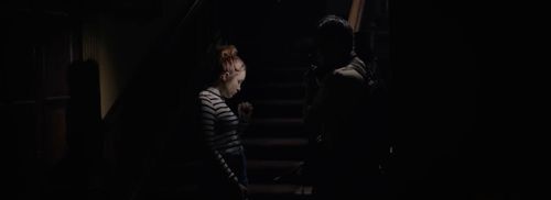 Scott Chambers and Florence Pugh in Malevolent (2018)