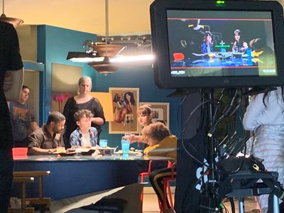 On Set of 