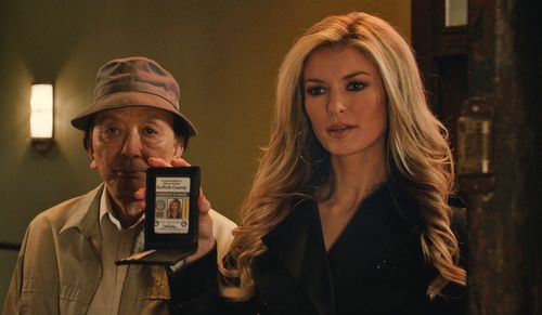 James Hong and Marisa Miller in R.I.P.D. (2013)