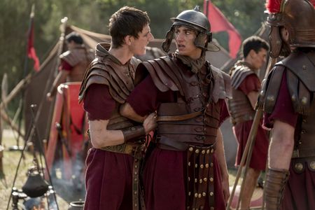 Sebastian Croft and Jordan Scowen in Horrible Histories: The Movie - Rotten Romans (2019)