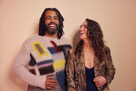 Sara Bareilles and Daveed Diggs