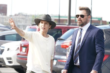 Patrick John Flueger and Lisa Robinson in Chicago P.D. (2014)