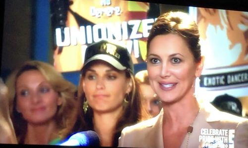 Natasha Pavlovich guest starring on VEGAS as Senator Allison Greenberg