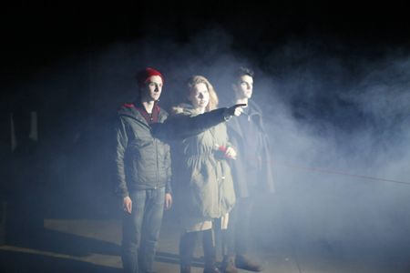 No Story TIme-Still Charlotte Gruman, Riley Warmoth, Peter Osborne. Writer/Director Anna Tubbs