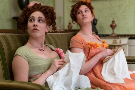 Bessie Carter and Harriet Cains in Bridgerton (2020)