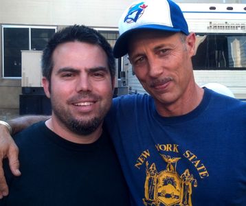 On the set of Eternity: The Movie with Jon Gries