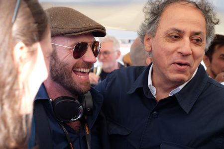 Michael Lavelle and Darius Khondji, Cannes Film Festival 2017.