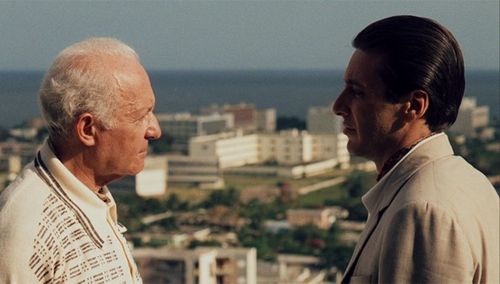 Al Pacino and Lee Strasberg in The Godfather Part II (1974)