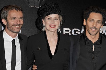 Sharon Stone, Tomer Sisley, and Jérôme Salle in The Burma Conspiracy (2011)