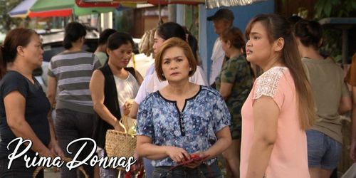 Mel Kimura and Eunice Lagusad in Prima Donnas (2019)