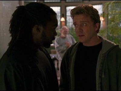 Anthony Michael Hall and John L. Adams in The Dead Zone (2002)