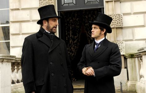 Rupert Everett and Hugh Dancy in Hysteria (2011)