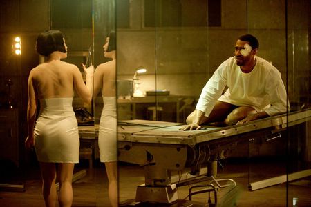 Marama Corlett and Thomas Dominique in Blood Drive (2017)