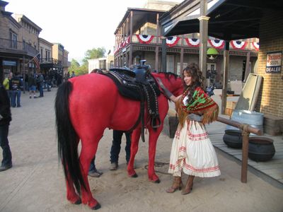 On the set of Adam Sandler Walt Disney 