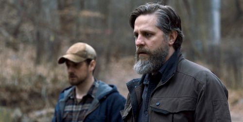 Joe Tippett and Robbie Tann in Mare of Easttown (2021)