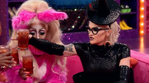 Kylie Sonique Love and Joshua Jones in RuPaul's Drag Race All Stars: Rudemption Lip-Sync Smackdown (2021)