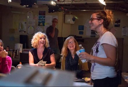 Sarah Getrude Shapiro, Frances Conroy, Lil Ranes set of Sequin Raze.