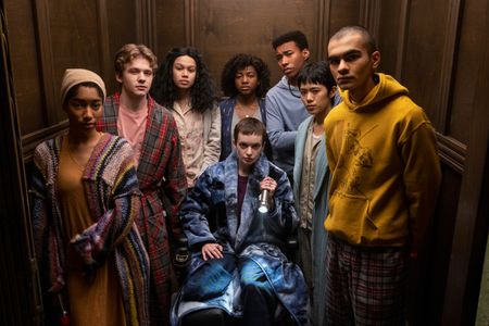Ruth Codd, Annarah Cymone, Sauriyan Sapkota, Adia, Aya Furukawa, Iman Benson, William Chris Sumpter, and Igby Rigney in 