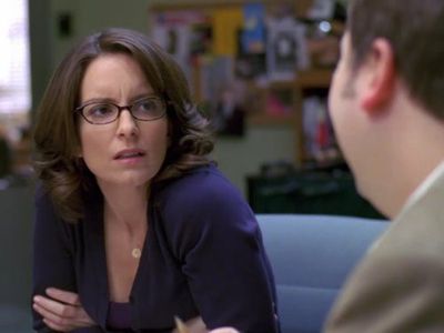 Tina Fey and John Lutz in 30 Rock (2006)