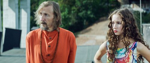 Vladimír Javorský and Eliska Krenková in Andelé vsedního dne (2014)
