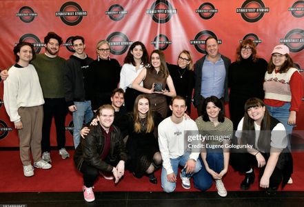 Staff and Faculty of Stonestreet Studios at the 2023 Stonestreet Granite Awards, presented to Rachel Sennott