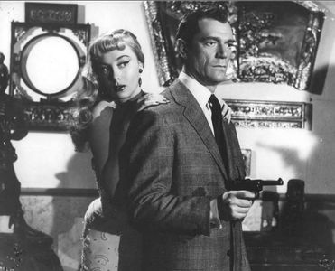 Eddie Constantine and Dominique Wilms in Poison Ivy (1953)