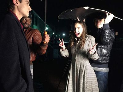 Kyle Misak, Brit MacRae, Trevor Penn, and Gavin Velez in The Acorn (2018)