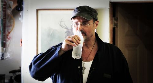 The Narrow Road ~ Vlad stays hydrated.