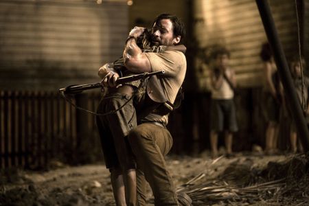 Hugh Jackman and Brandon Walters in Australia (2008)