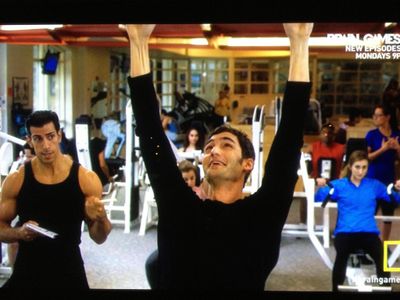 Screenshot from appearance on National Geographic program 