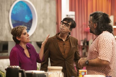 Anabel Alonso, Luis Piedrahita, and J.J. Vaquero in LOL - Last One Laughing Spain (2021)