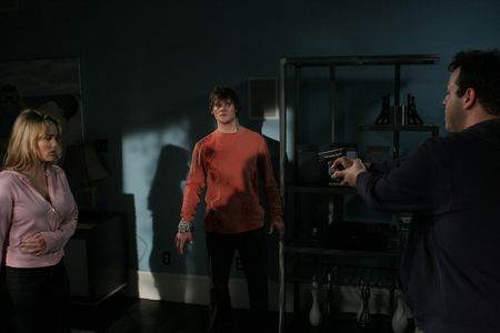 Daniel Franzese, Teddy Dunn, and Ryanne Duzich in Kill Theory (2009)