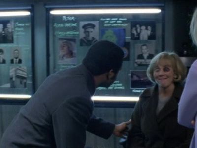 Wil Johnson and Sue Johnston in Waking the Dead (2000)