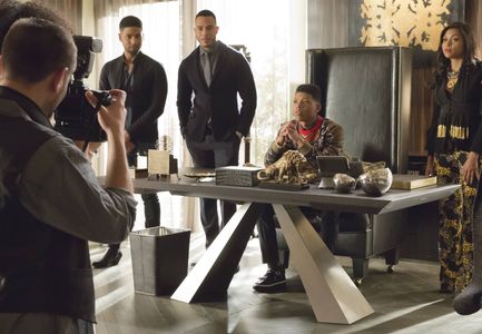 Taraji P. Henson, Jussie Smollett, Trai Byers, and Bryshere Y. Gray in Empire (2015)