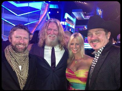William Shockley, Tiiu Loigu, Kix Brooks and Craig Morgan at event for ACM Awards
