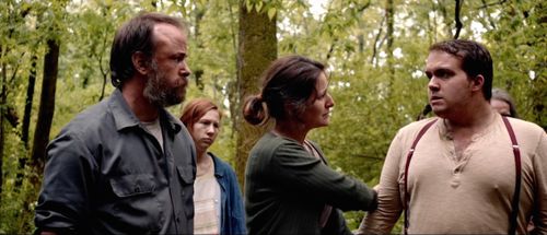 Marvin Starkman, Katie Groshong, and Mathieu Whitman in Jug Face (2013)