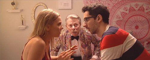 Abby Hilden, Timothy Guest, and Omar Amir in Nice Guy